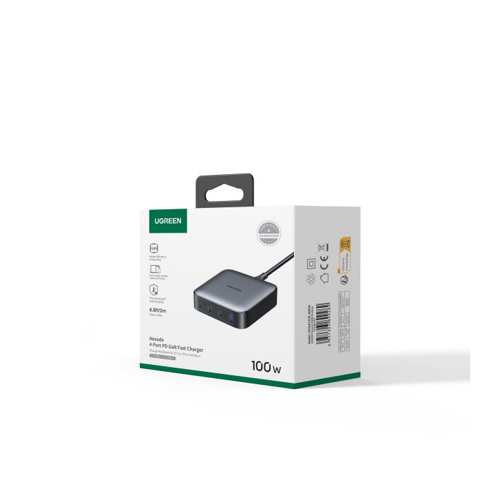 Φορτιστής Σπιτιού GaN II PD 100W UGREEN CD328 90928 4 Θέσεων - Image 3