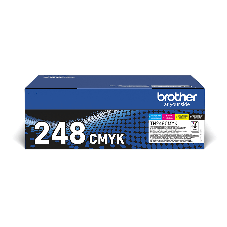 Brother TN-248VAL Γνήσιο Multipack Toner Laser Εκτυπωτή Μαύρο 4τμχ 4977766821865