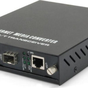 Level One GVM-1220 Media Converter RJ45 to SC Managed 4015867195406