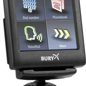 Bury Bluetooth Αυτοκινήτου Handsfree CC9068 για το Ταμπλό (Audio Receiver / Multipoint) 4023032187743,4023032186739