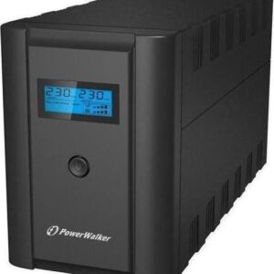 Powerwalker VI 2200 LCD UPS Line-Interactive 2200VA 1200W με 2 Schuko Πρίζες 4260074976502