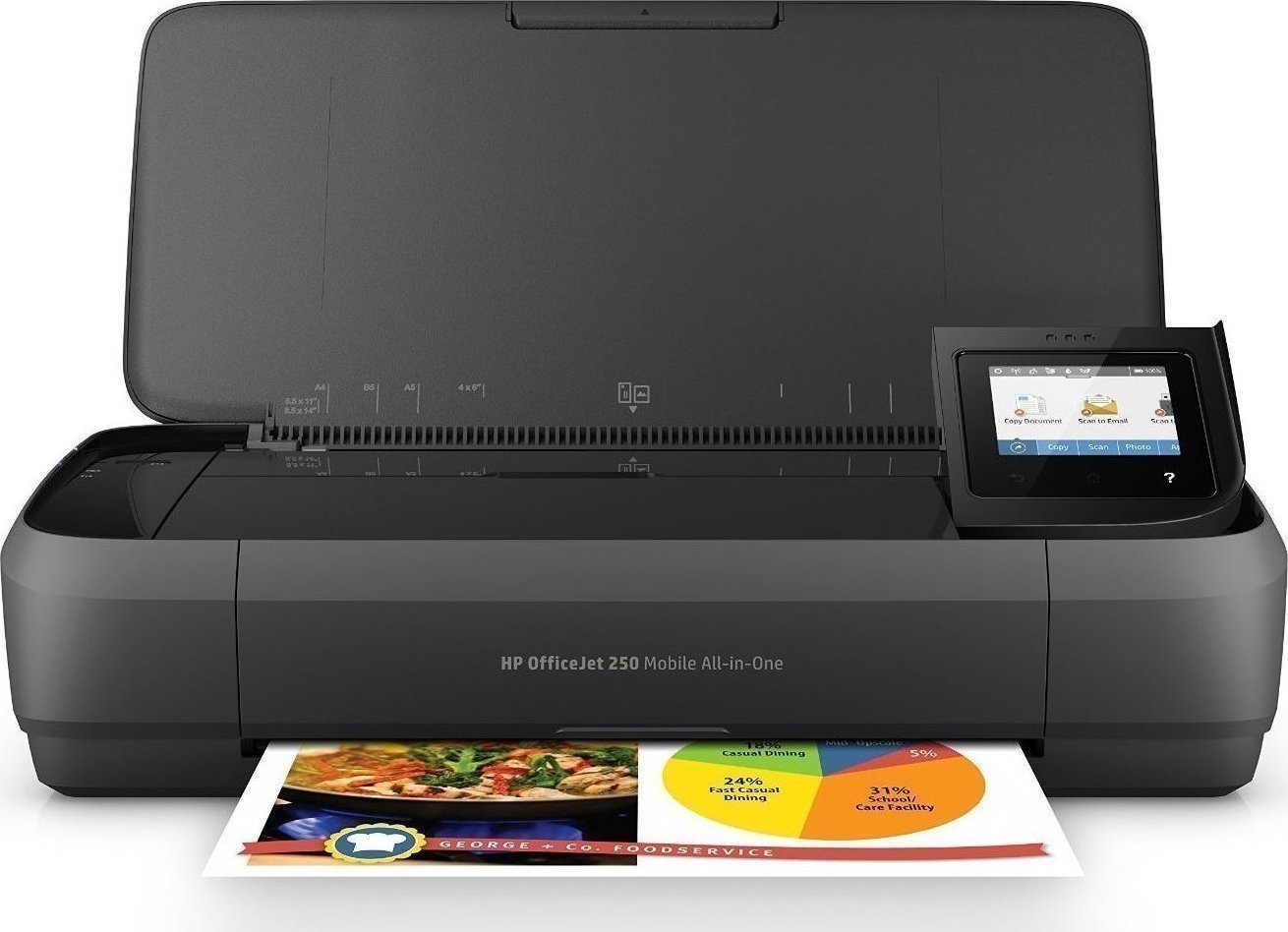 HP OfficeJet 250 Mobile All-in-One Έγχρωμο Πολυμηχάνημα Inkjet με WiFi και Mobile Print 0889894442550