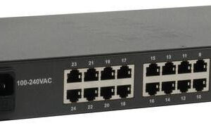 1622_1 Level One FGP-2601 (150W) Unmanaged L2 PoE+ Switch με 24 Θύρες Ethernet και 2 SFP Θύρες 4015867202791