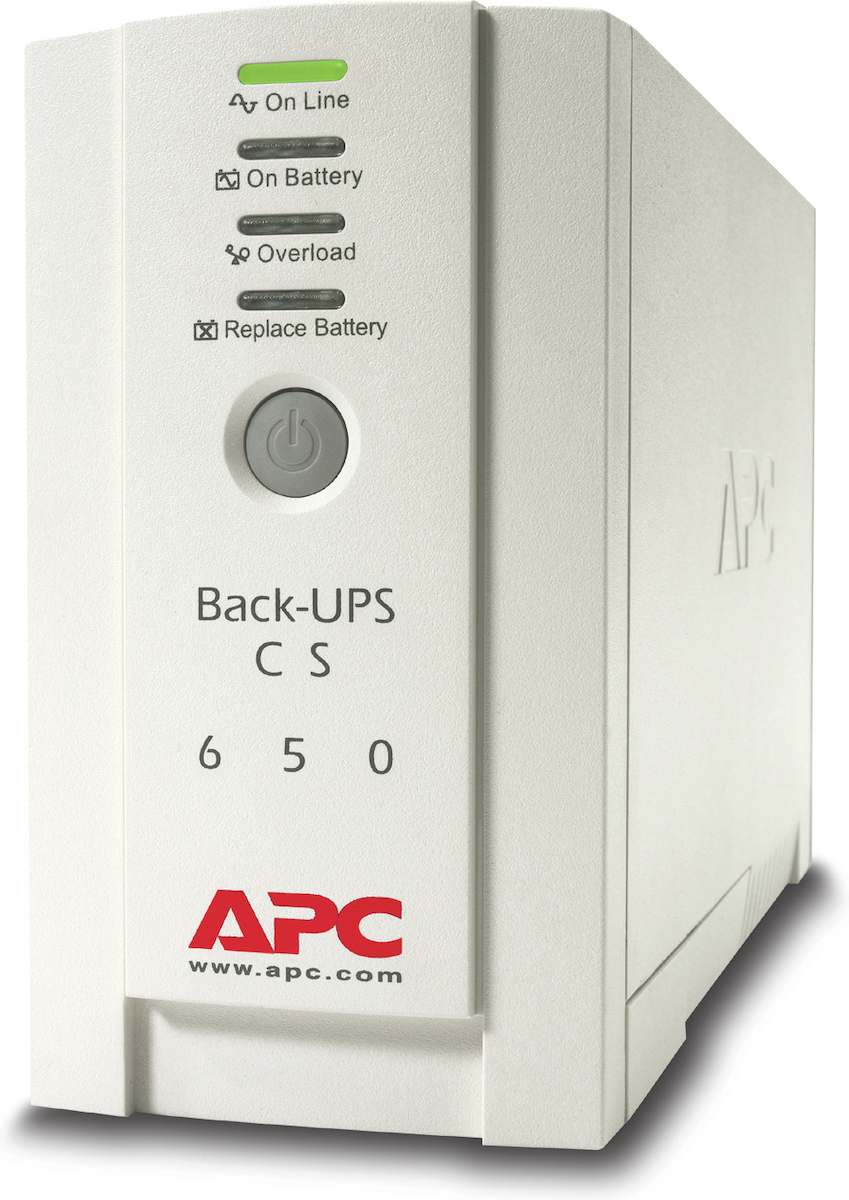APC Back-UPS CS 650 Off-Line 650VA 400W με 3 IEC Πρίζες 0731304219781