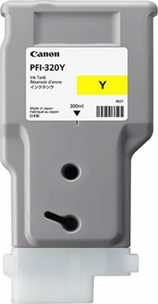 Canon PFI-320 Γνήσιο Μελάνι Εκτυπωτή InkJet Κίτρινο (2893C001) 4549292112436