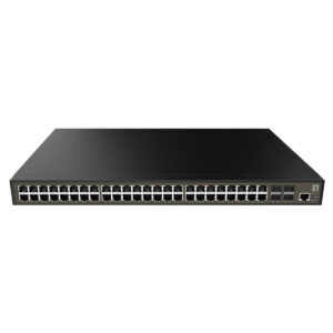 2450_1 Level One GEL-5271 Managed L2 Switch με 48 Θύρες Gigabit (1Gbps) Ethernet και 4 SFP Θύρες 4015867227824