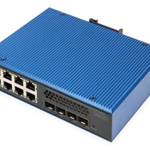 3129_1 Digitus DN-651161 Managed L3 PoE Switch με 8 Θύρες Ethernet και 4 SFP Θύρες 4016032490258