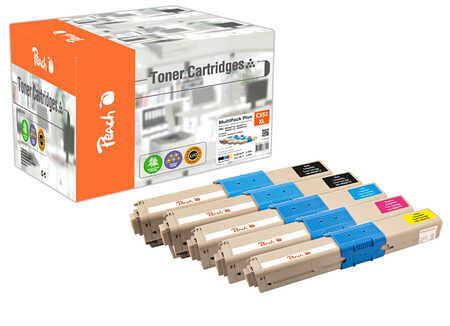 Peach Συμβατό Toner για Laser Εκτυπωτή OKI 112228 7000 Σελίδων Μαύρο (PT1050) 7640182387402