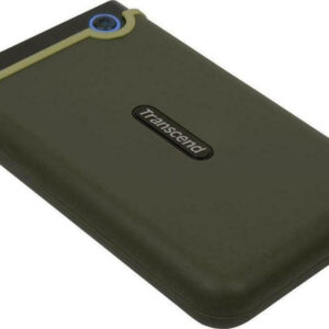 32159_1 Transcend StoreJet 25M3 USB 3.0 Εξωτερικός HDD 4TB 2.5" Military Green 0760557848967