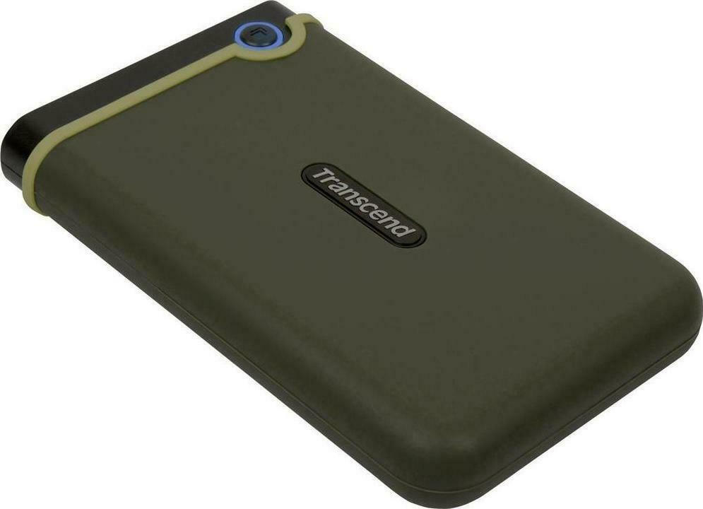 Transcend StoreJet 25M3 USB 3.0 Εξωτερικός HDD 4TB 2.5" Military Green 0760557848967