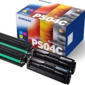 Samsung CLT-P504C Γνήσιο Multipack Toner Laser Εκτυπωτή Κίτρινο/Κυανό/Ματζέντα/Μαύρο 4τμχ (SU400A) 0191628444922
