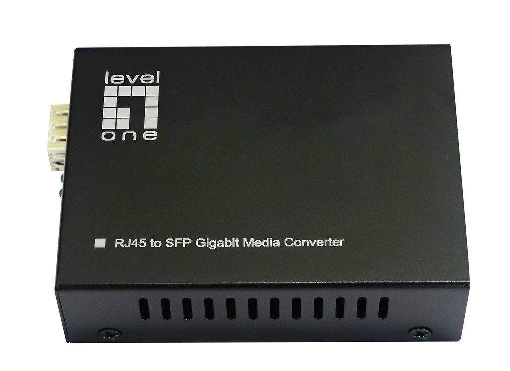Converter Levelone Gvt-2016 10 100 1000t>rj45 To Sfp 90w Sw 4015867238011