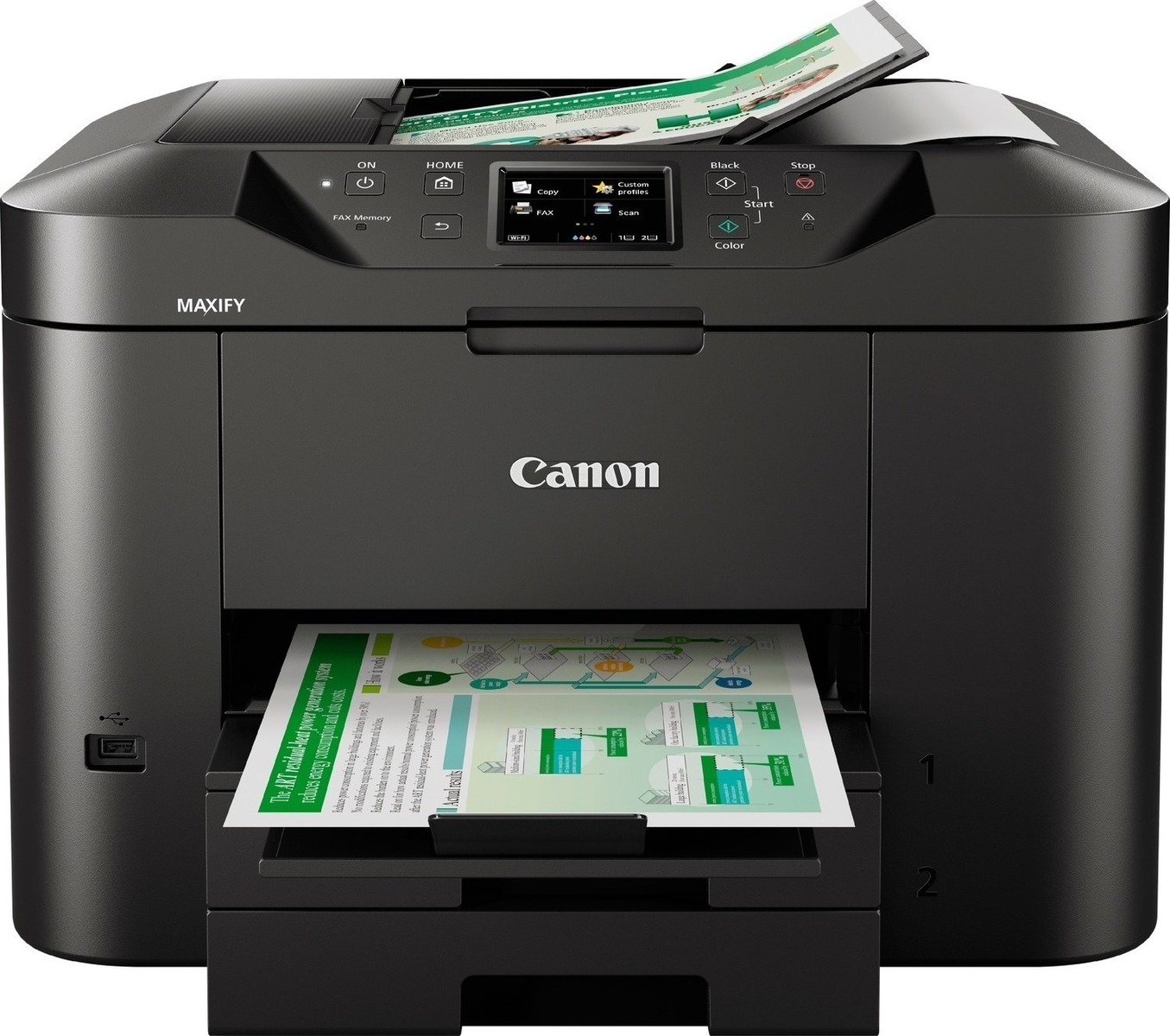 Canon Maxify MB2750 Έγχρωμο Πολυμηχάνημα Inkjet με WiFi και Mobile Print 4549292051094