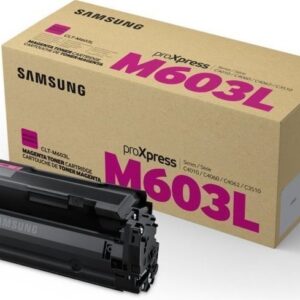 Samsung CLT-M603L Γνήσιο Toner Laser Εκτυπωτή Ματζέντα High Yield 10000 Σελίδων (SU346A) 0191628453276