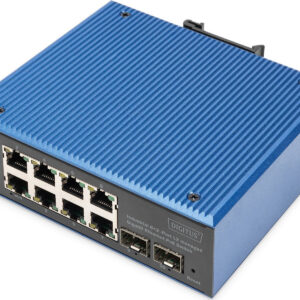5283_1 Digitus DN-651157 Managed L2 PoE Switch με 8 Θύρες Gigabit (1Gbps) Ethernet και 2 SFP Θύρες 4016032490210
