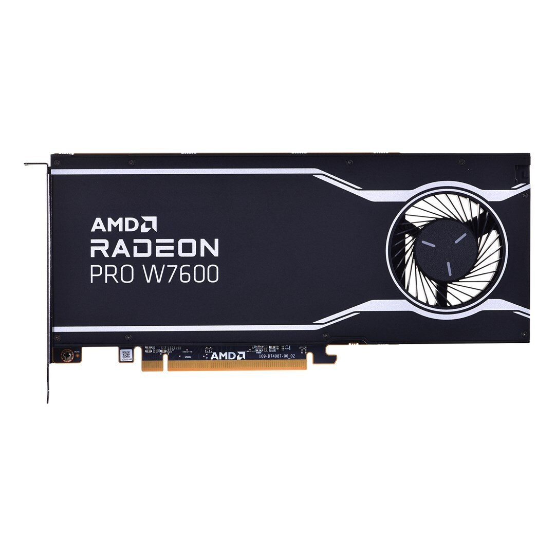 AMD Radeon Pro W7600 8GB GDDR6 Κάρτα Γραφικών 100-300000077 0727419314855