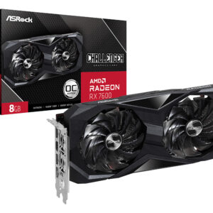 ASRock Radeon RX 7600 8GB GDDR6 Challenger OC Κάρτα Γραφικών 90-GA41ZZ-00UANF 4710483942037