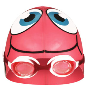 88DU-FWZ_Swimming_Cap_Fish_with_Swimming_Goggles_Junior-Square-01_59d7aeec-fae4-4830-9630-02f6bf633201 Waimea Σκουφάκι και Γυαλάκια κολύμβησης junior (ροζ)