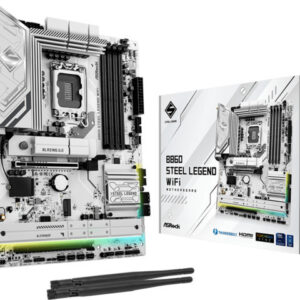 ASRock B860 Steel Legend WIFI Motherboard ATX με Intel 1851 Socket 4711581490123