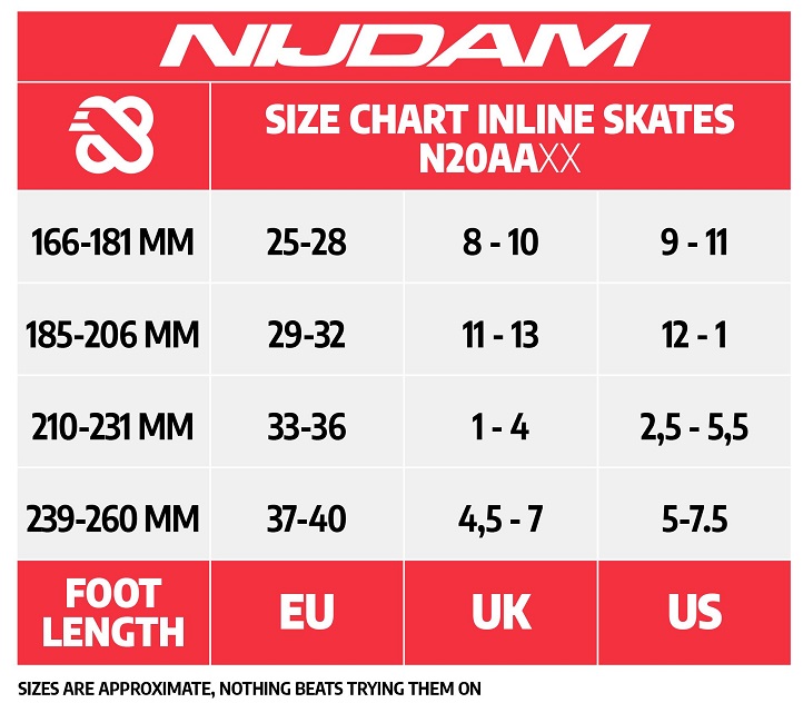 Nijdam Inline Skates Ρυθμιζόμενα "Rad Racer" - Image 7
