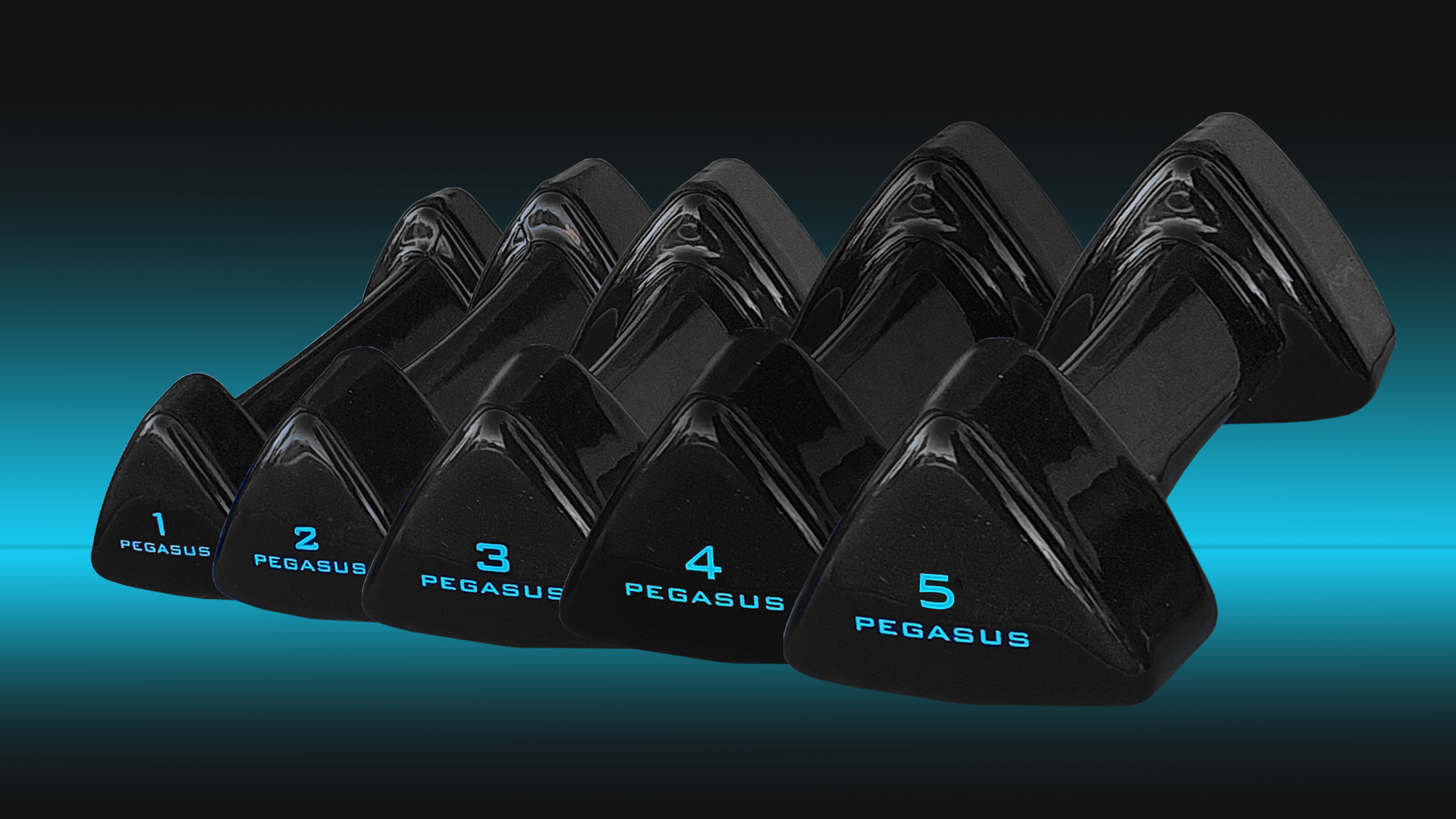 Pegasus® Τρίγωνος Αλτήρας Vinyl 2kg PG-1005 - Image 2