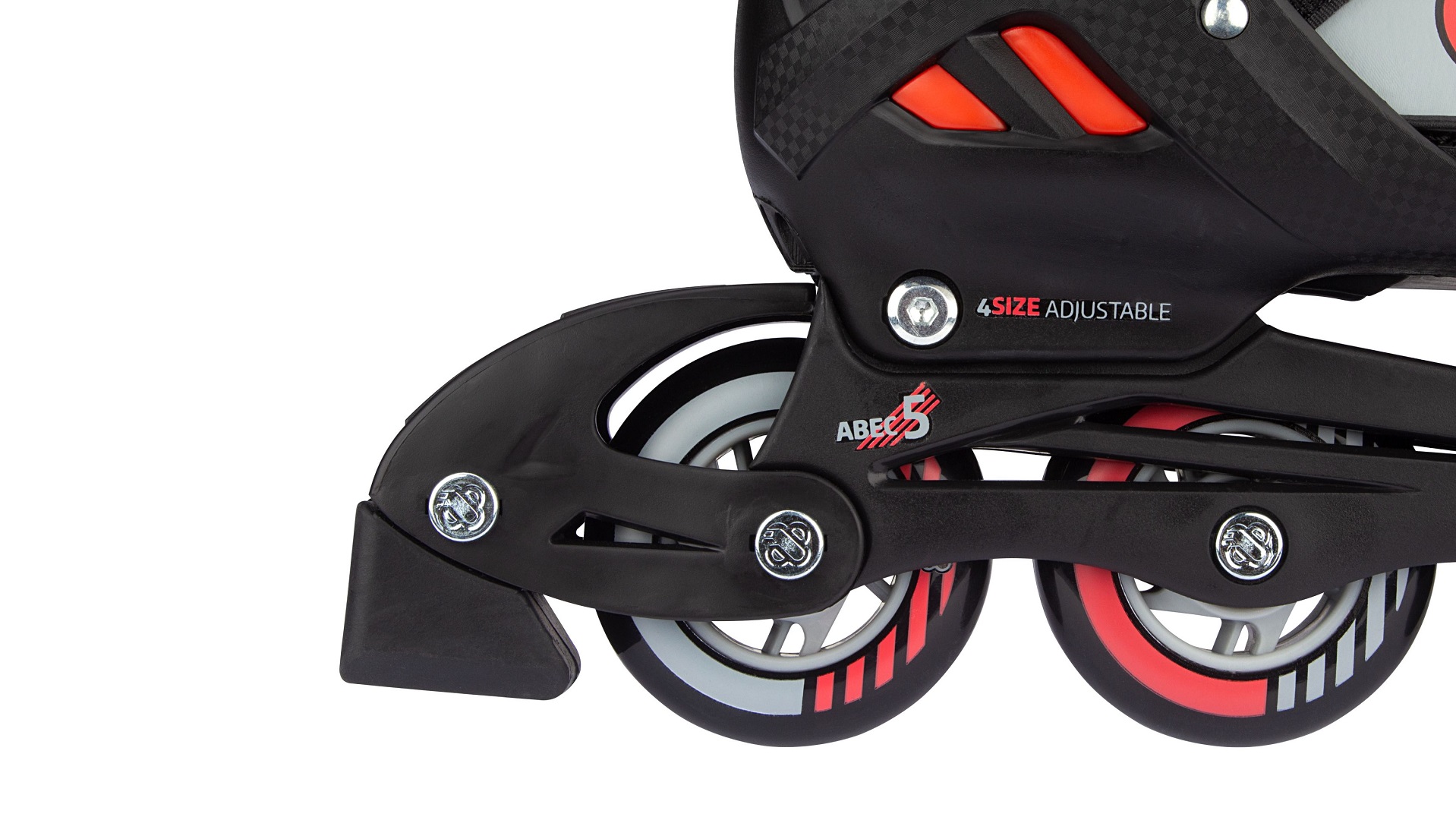 Nijdam Inline Skates - Παγοπέδιλα Combo "Red Raider" - Image 9