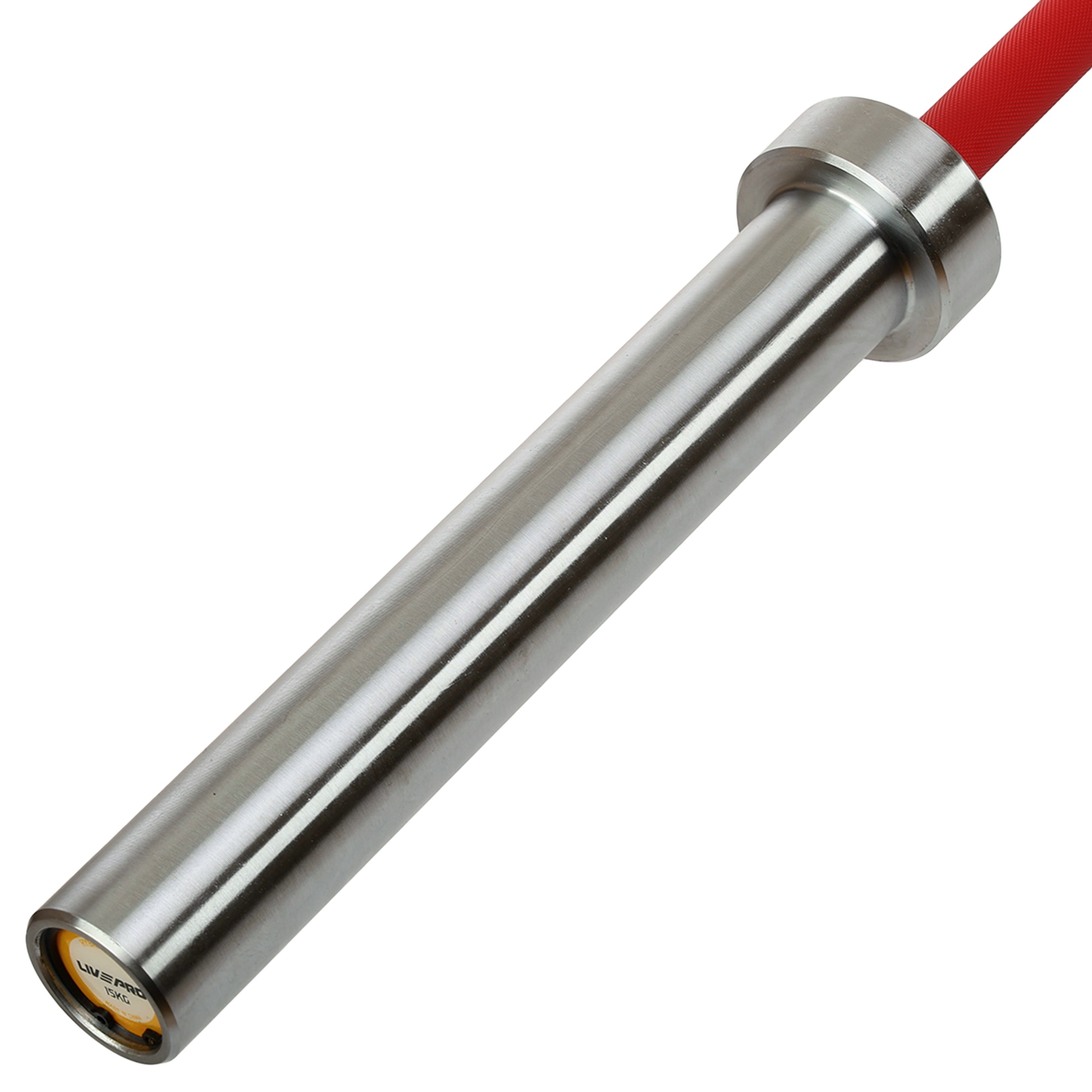 LivePro Ολυμπιακή Μπάρα Cerakote 201cm (8319-RD) - Image 4